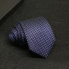 Purple textured silk tie