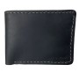 Luxury black leather wallet