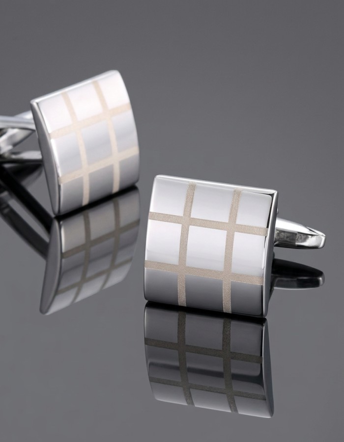 Square Chessboard Cufflinks