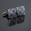 Square Cufflinks with Clovers