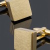 Square Gold Cufflinks