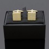Square Gold Cufflinks