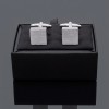 Square Silver Cufflinks