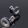 Round Metal Ring Cufflinks