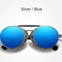Мъжки слънчеви очила Retro blue