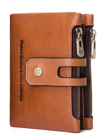 Мъжки кожен портфейл Bullet brown