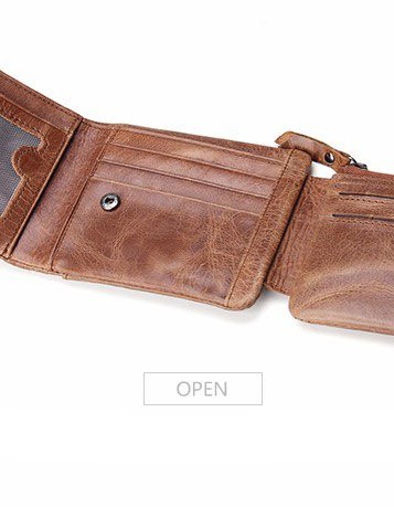 Мъжки кожен портфейл Boxer