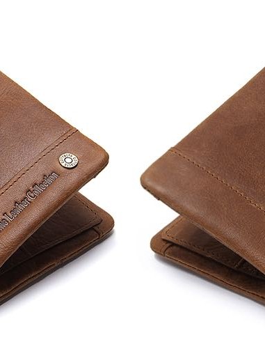 Мъжки кожен портфейл Guard RFID