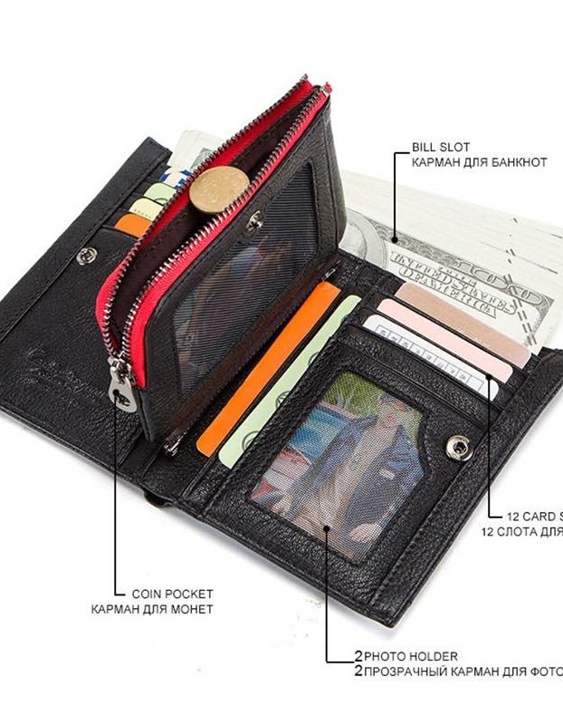 Men's Leather Wallet Luxos