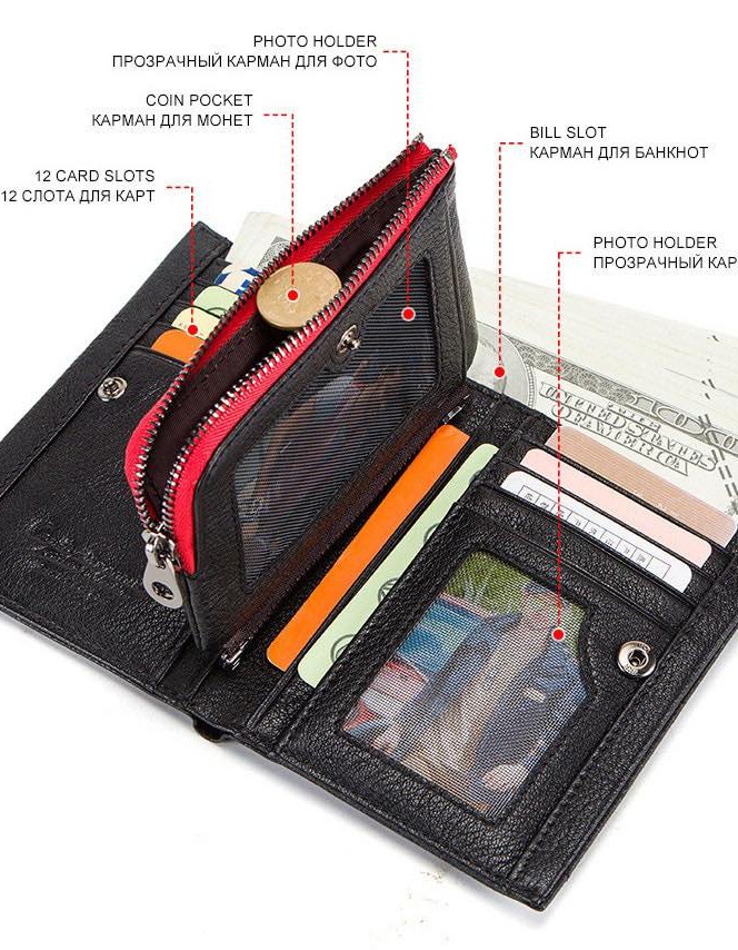 Men's Leather Wallet Luxos