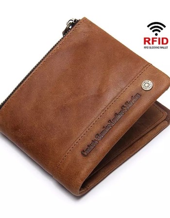 Мъжки кожен портфейл Patriot RFID blocking