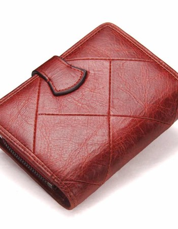 Мъжки кожен портфейл Taylor Red
